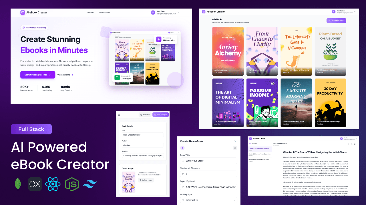 Build an AI-Powered eBook Creator