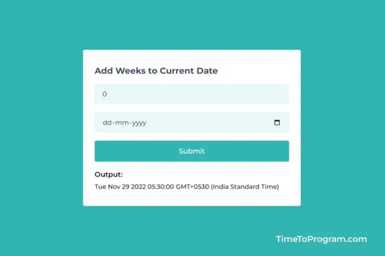 how-to-add-weeks-to-current-date-using-javascript