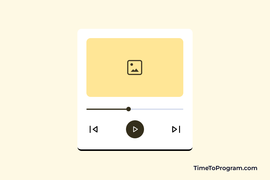 how to build audio player in react js